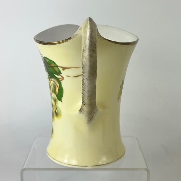 Handpainted Cacilie Bavaria Pitcher Wine Decanter Vintage German Pottery Stamped - Picture 2 of 12